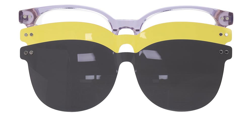CARETTA CRTTA 7718-C.05 Clipon, Optik Genç Kadın Oval Çerçeveli Asetat - 1