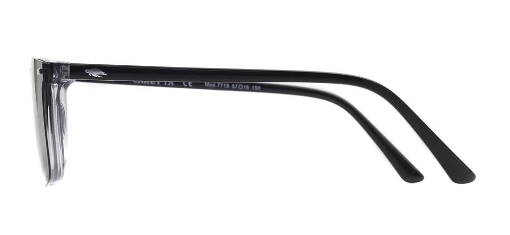 CARETTA CRTTA 7719-C.02 Clipon, Optik Genç Erkek Köşeli Çerçeveli Asetat - 3