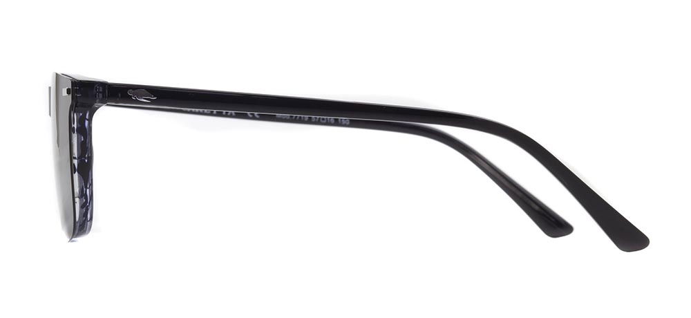 CARETTA CRTTA 7719-C.03 Clipon, Optik Genç Erkek Köşeli Çerçeveli Asetat - 3