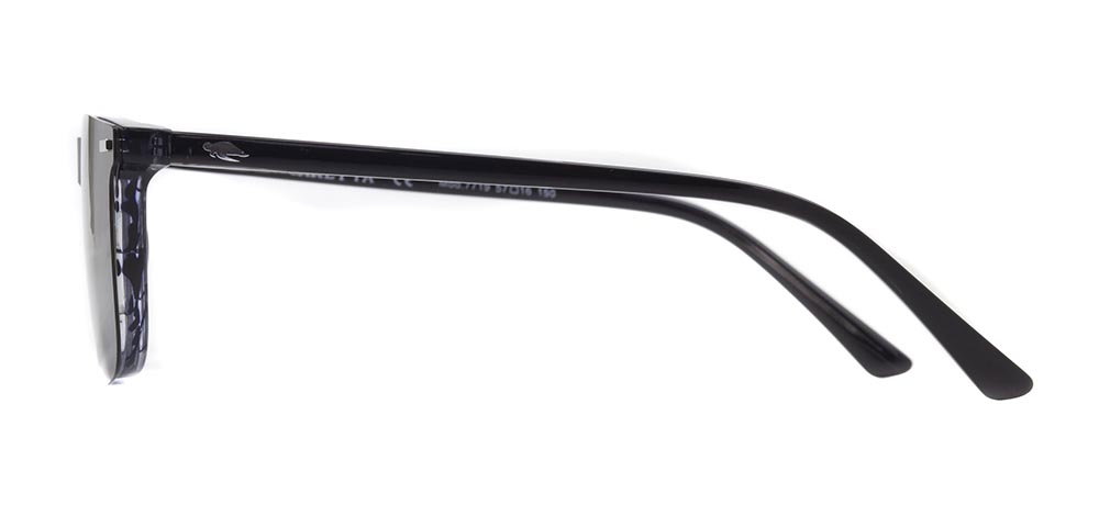 CARETTA CRTTA 7719-C.03 Clipon, Optik Genç Erkek Köşeli Çerçeveli Asetat - 3