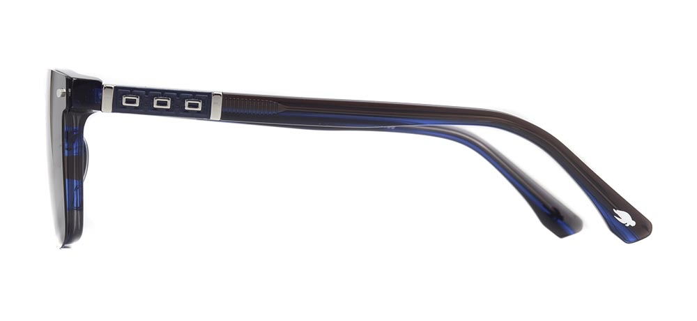 CARETTA CRTTA 7721-C.03 Clipon, Optik Genç Erkek Köşeli Çerçeveli Asetat - 3