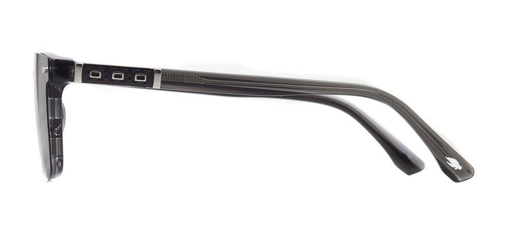 CARETTA CRTTA 7721-C.05 Clipon, Optik Genç Erkek Köşeli Çerçeveli Asetat - 3