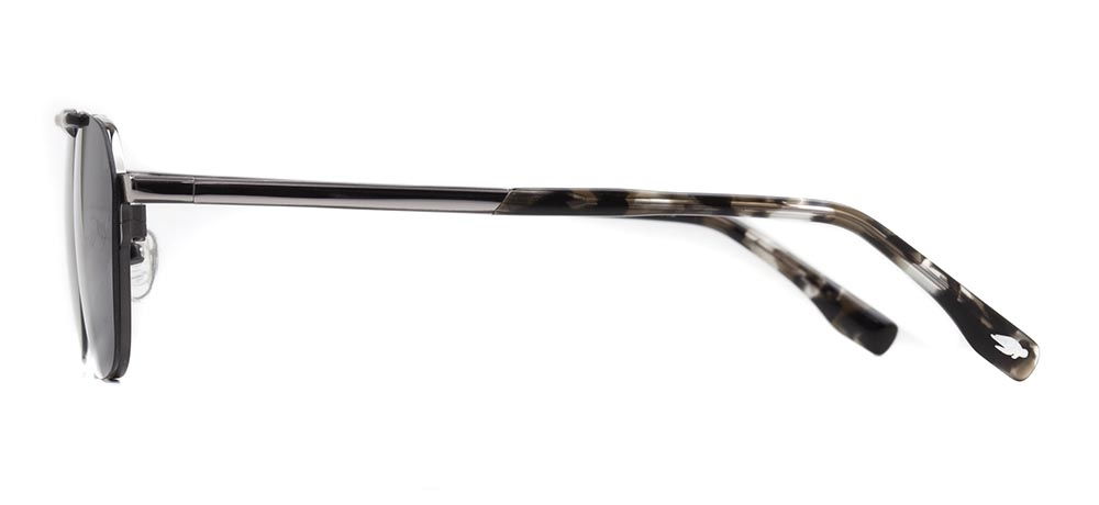 CARETTA CRTTA 7723-C.03 Clipon, Optik Genç Erkek,Kadın,Unisex Köşeli Çerçeveli Metal - 3