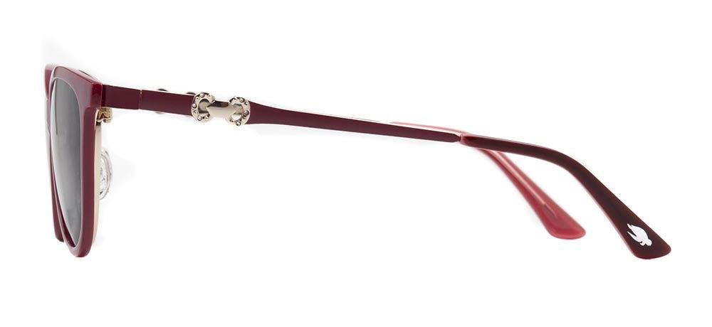 CARETTA CRTTA 7724-C.03 Clipon, Optik Genç Kadın Çekik Çerçeveli Metal - 3