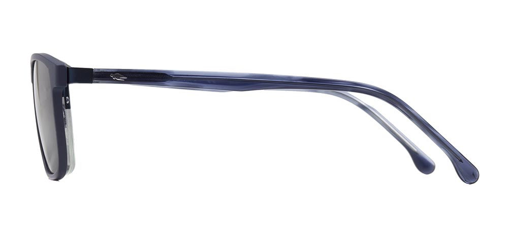 CARETTA CRTTA 7727-C.04 Clipon, Optik Genç Erkek Köşeli Yarım Çerçeveli Metal - 3