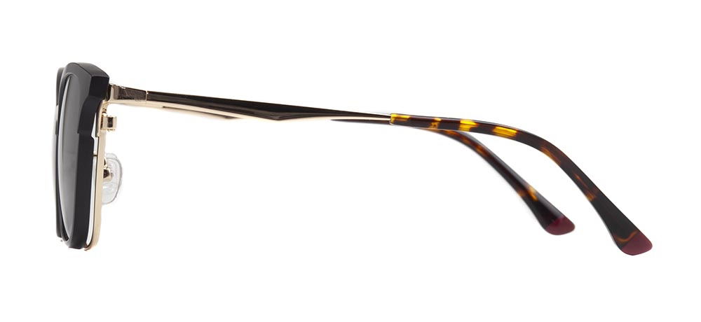 CARETTA CRTTA 7729-C.04 Clipon, Optik Genç Kadın Çekik Çerçeveli Metal - 3