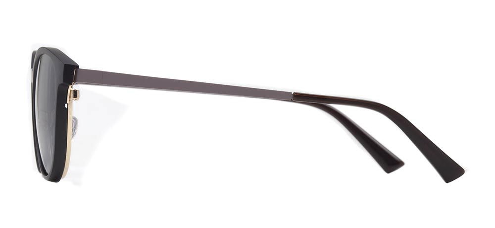 CARETTA CRTTA 7732-C.04 Clipon, Optik Genç Kadın Oval Çerçeveli Metal - 3