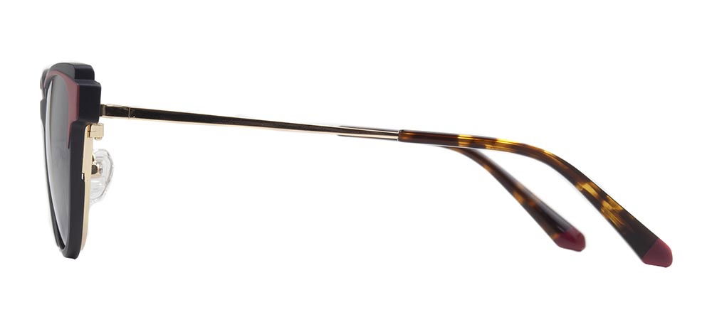 CARETTA CRTTA 7733-C.01 Clipon,Optik Genç Kadın Çekik Çerçeveli Metal - 3