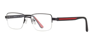 CARETTA CRTTA 7840-C.M06 Optik Genç,Yetişkin Erkek Köşeli Yarım Çerçeveli Metal - CARETTA (1)