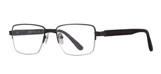 CARETTA CRTTA 7840-C.M119 Optik Genç,Yetişkin Erkek Köşeli Yarım Çerçeveli Metal - CARETTA (1)