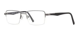 CARETTA CRTTA 7841-C.M02 Optik Genç,Yetişkin Erkek Köşeli Yarım Çerçeveli Metal - CARETTA (1)