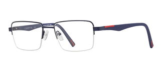 CARETTA CRTTA 7841-C.M118 Optik Genç,Yetişkin Erkek Köşeli Yarım Çerçeveli Metal - CARETTA (1)