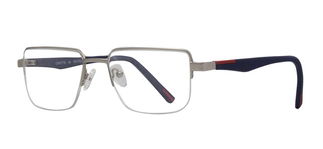 CARETTA CRTTA 7842-C.M01 Optik Genç,Yetişkin Erkek Köşeli Yarım Çerçeveli Metal - CARETTA (1)