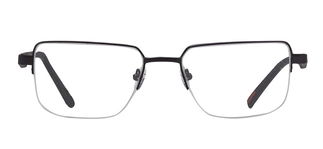 CARETTA CRTTA 7842-C.M06 Optik Genç,Yetişkin Erkek Köşeli Yarım Çerçeveli Metal - CARETTA