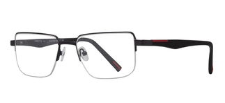 CARETTA CRTTA 7842-C.M06 Optik Genç,Yetişkin Erkek Köşeli Yarım Çerçeveli Metal - CARETTA (1)