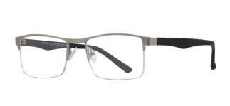 CARETTA CRTTA 7850-C.M01 Optik Genç,Yetişkin Erkek Köşeli Yarım Çerçeveli Metal - CARETTA (1)