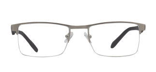 CARETTA CRTTA 7850-C.M01 Optik Genç,Yetişkin Erkek Köşeli Yarım Çerçeveli Metal - CARETTA