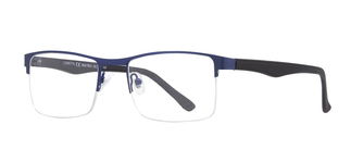 CARETTA CRTTA 7850-C.M118 Optik Genç,Yetişkin Erkek Köşeli Yarım Çerçeveli Metal - CARETTA (1)