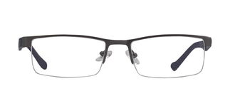 CARETTA CRTTA 7851-C.M02 Optik Genç,Yetişkin Erkek Köşeli Yarım Çerçeveli Metal - CARETTA