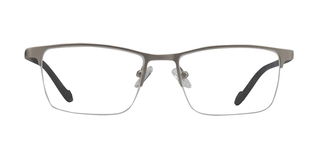 CARETTA CRTTA 7852-C.M01 Optik Genç,Yetişkin Erkek Köşeli Yarım Çerçeveli Metal - CARETTA