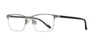 CARETTA CRTTA 7852-C.M01 Optik Genç,Yetişkin Erkek Köşeli Yarım Çerçeveli Metal - CARETTA (1)