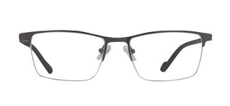 CARETTA CRTTA 7852-C.M02 Optik Genç,Yetişkin Erkek Köşeli Yarım Çerçeveli Metal - CARETTA