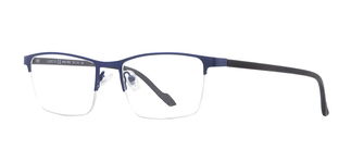 CARETTA CRTTA 7852-C.M118 Optik Genç,Yetişkin Erkek Köşeli Yarım Çerçeveli Metal - CARETTA (1)