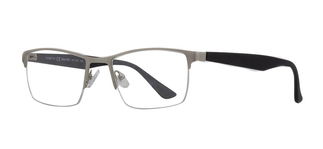 CARETTA CRTTA 7853-C.M01 Optik Genç,Yetişkin Erkek Köşeli Yarım Çerçeveli Metal - CARETTA (1)