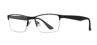 CARETTA CRTTA 7853-C.M119 Optik Genç,Yetişkin Erkek Köşeli Yarım Çerçeveli Metal - CARETTA (1)