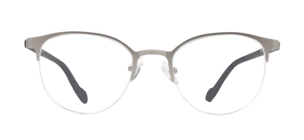 CARETTA CRTTA 7875-C.M01 Optik Genç Erkek,Kadın,Unisex Oval Yarım Çerçeveli Metal - 1