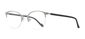 CARETTA CRTTA 7875-C.M01 Optik Genç Erkek,Kadın,Unisex Oval Yarım Çerçeveli Metal - CARETTA (1)