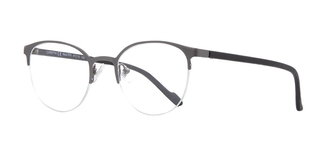 CARETTA CRTTA 7875-C.M02 Optik Genç Erkek,Kadın,Unisex Oval Yarım Çerçeveli Metal - CARETTA (1)