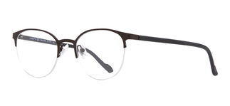 CARETTA CRTTA 7875-C.M119 Optik Genç Erkek,Kadın,Unisex Oval Yarım Çerçeveli Metal - CARETTA (1)