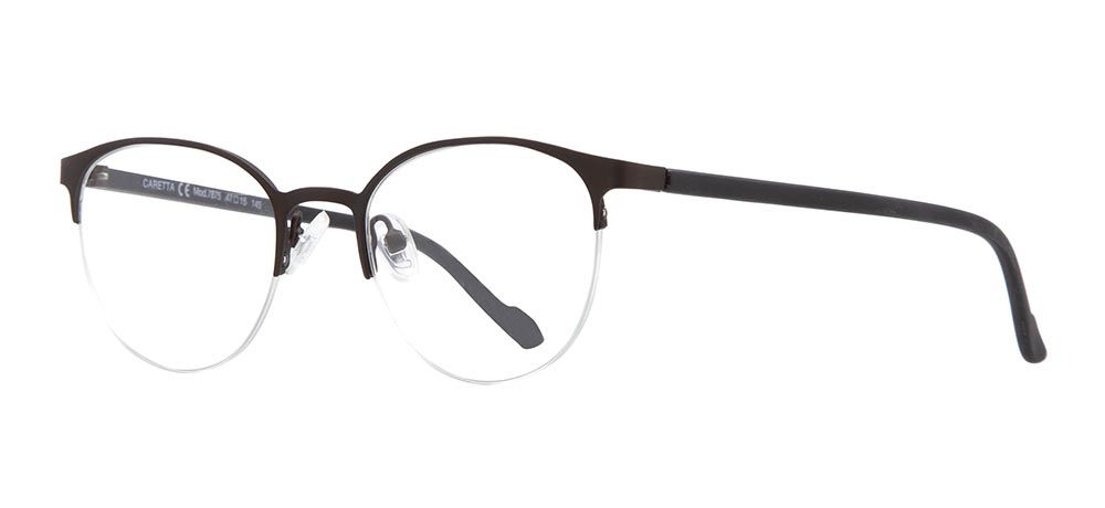 CARETTA CRTTA 7875-C.M119 Optik Genç Erkek,Kadın,Unisex Oval Yarım Çerçeveli Metal - 2