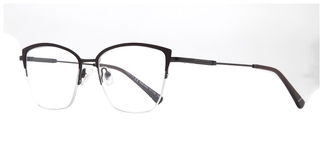 CARETTA CRTTA 7876-C.1506 Optik Genç Kadın Geometrik Yarım Çerçeveli Metal - CARETTA (1)