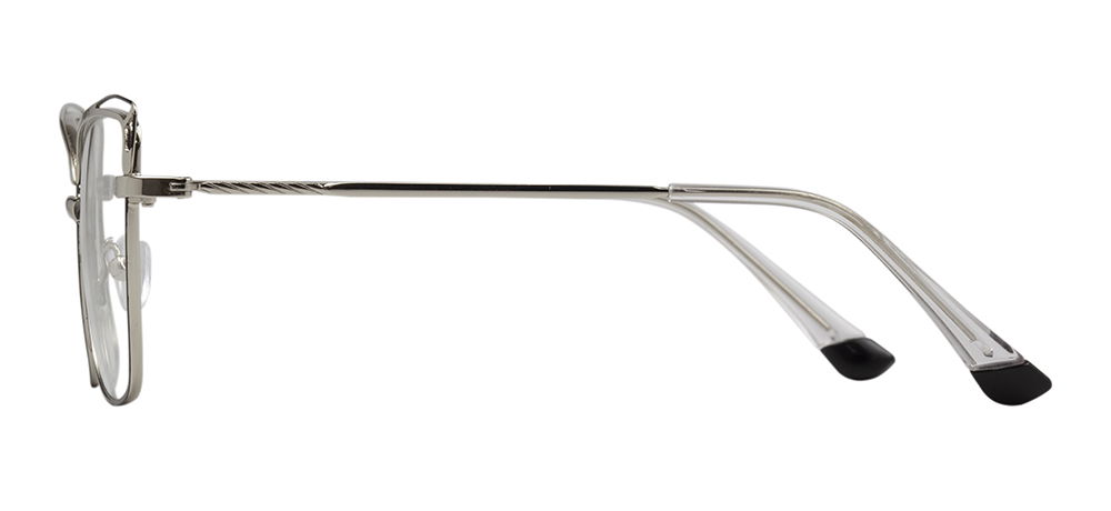 CARETTA CRTTA 7878-C.0601 Optik Genç Kadın Geometrik Çerçeveli Metal - 3