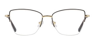 CARETTA CRTTA 7879-C.0603 Optik Genç Kadın Köşeli Yarım Çerçeveli Metal - CARETTA