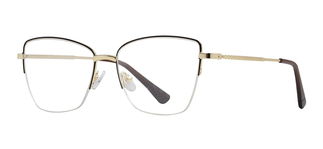 CARETTA CRTTA 7879-C.0603 Optik Genç Kadın Köşeli Yarım Çerçeveli Metal - CARETTA (1)