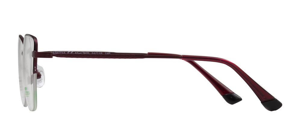 CARETTA CRTTA 7879-C.M0615 Optik Genç Kadın Köşeli Yarım Çerçeveli Metal - 3