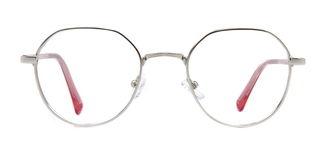 CARETTA CRTTA 7884-C.01 Optik Genç Kadın Geometrik Çerçeveli Metal - CARETTA