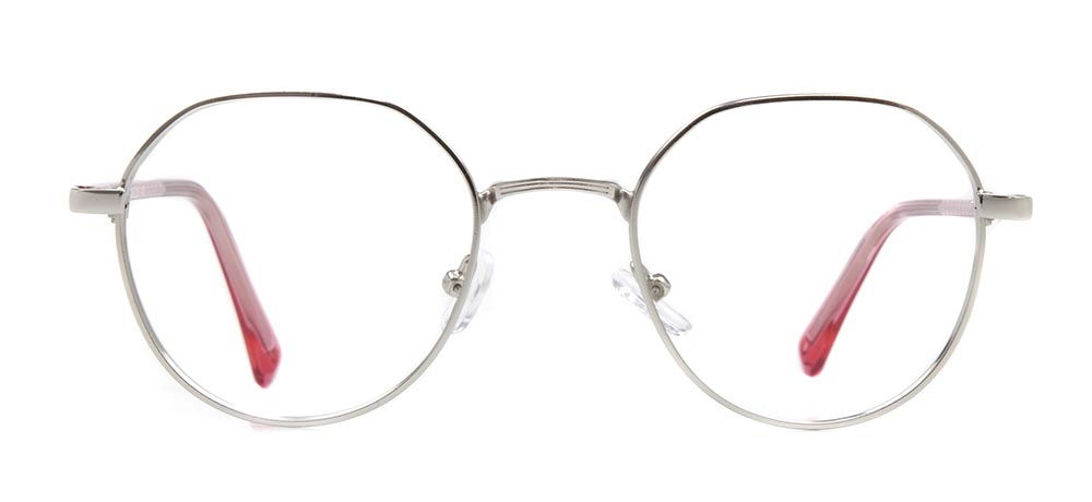 CARETTA CRTTA 7884-C.01 Optik Genç Kadın Geometrik Çerçeveli Metal - 1