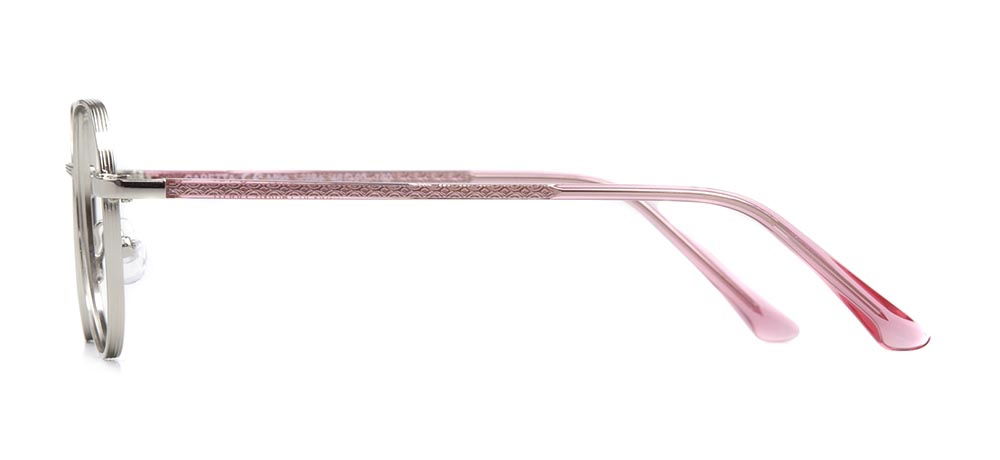 CARETTA CRTTA 7884-C.01 Optik Genç Kadın Geometrik Çerçeveli Metal - 3