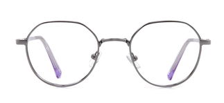 CARETTA CRTTA 7884-C.02 Optik Genç Kadın Geometrik Çerçeveli Metal - CARETTA