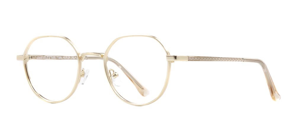 CARETTA CRTTA 7884-C.03 Optik Genç Kadın Gold Çerçeveli Metal - 2