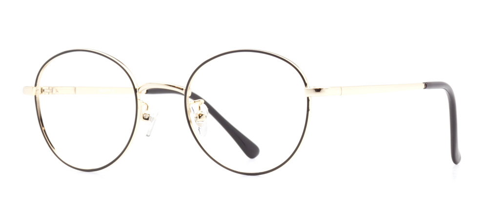 CARETTA CRTTA MTL 7509-C.05 Optik Genç Erkek,Kadın,Unisex Yuvarlak Çerçeveli Metal - 2