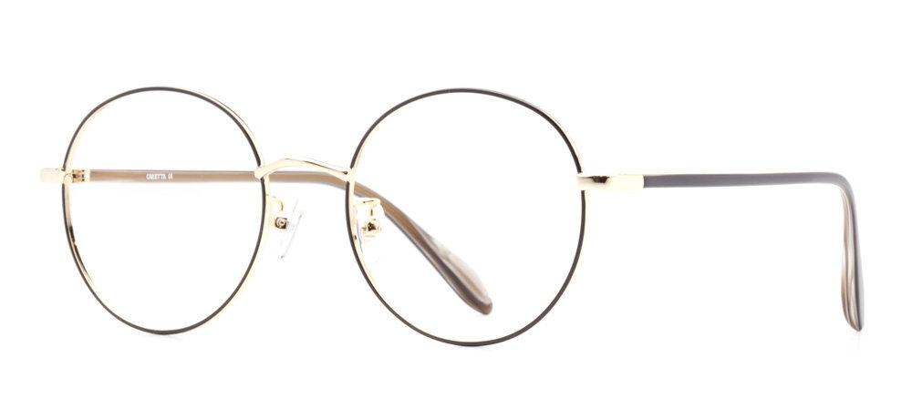 CARETTA CRTTA MTL 7517-C.03 Optik Genç Erkek,Kadın,Unisex Oval Çerçeveli Metal - 2