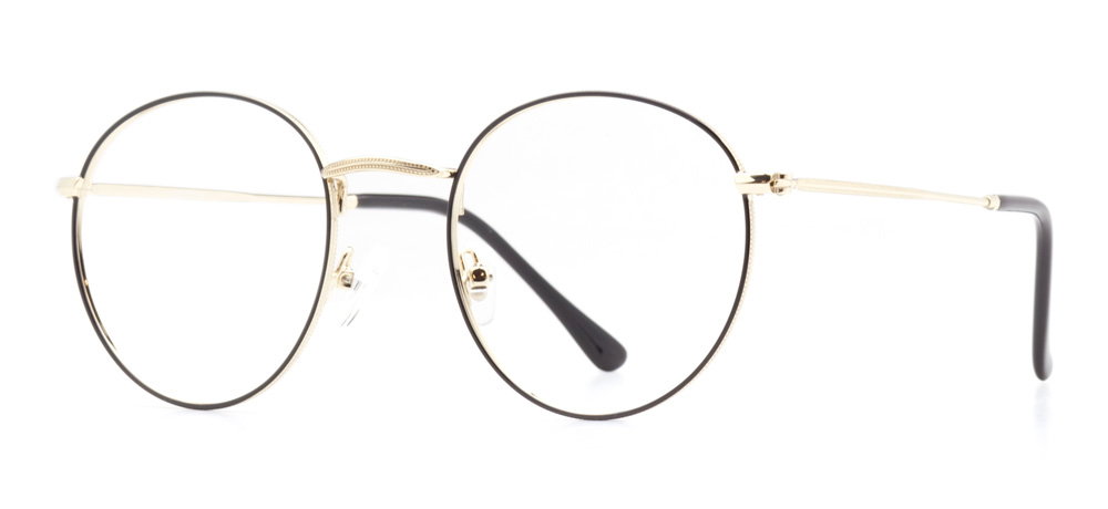 CARETTA CRTTA MTL 7521-C.01 Optik Genç Erkek,Kadın,Unisex Yuvarlak Çerçeveli Metal - 2