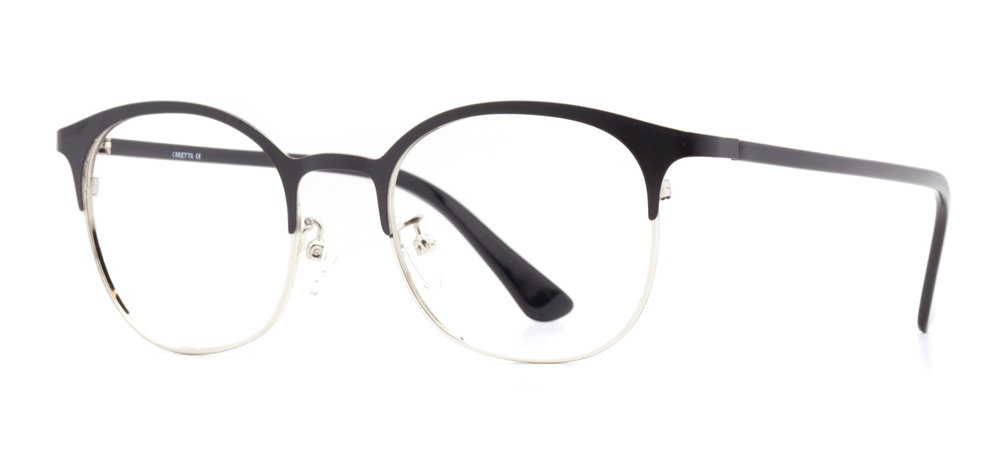 CARETTA CRTTA MTL 7530-C.01 Optik Genç,Yetişkin Erkek,Kadın,Unisex Oval Çerçeveli Metal - 2