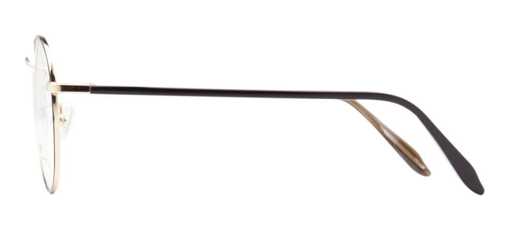 CARETTA CRTTA MTL 7532-C.02 Optik Genç Erkek,Kadın,Unisex Oval Çerçeveli Metal - 3