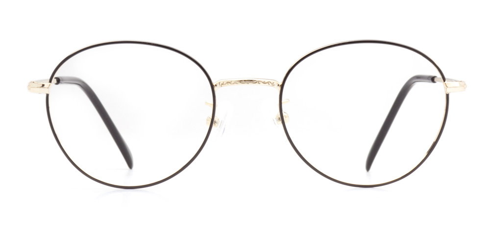 CARETTA CRTTA MTL 7534-C.02 Optik Genç Erkek,Kadın,Unisex Oval Çerçeveli Metal - 1